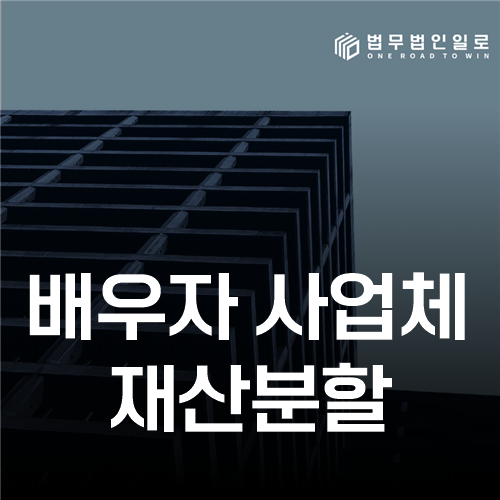 배우자 사업체 재산분할, 회사 재산과 지분가치를 나누어 보는 기준
